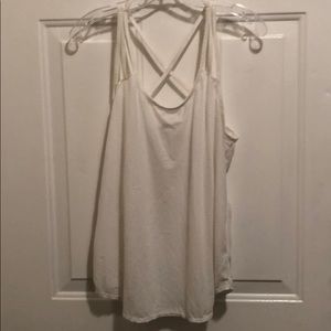 Athleta - Women’s XL - white workout tank